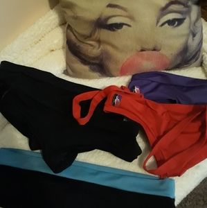 SOLD -*Bad Kitty Bundle* PoleFit Brazil Shorts (M)